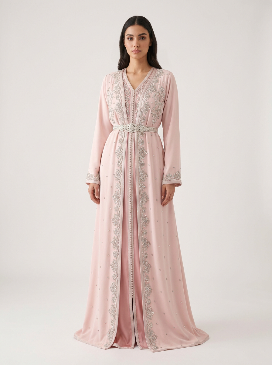Takchita Rose Dragée & Argent